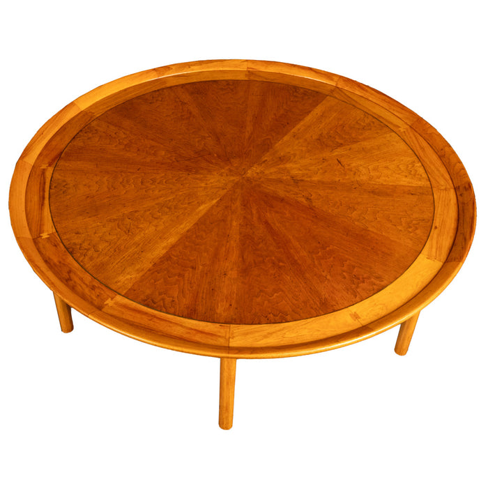 American Mid Century Modern 54" Circular Coffee Table by Tomlinson Sophisticate, 1959