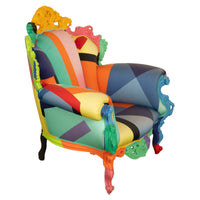 Italian Postmodern Proust Geometrica Armchair Alessandro Mendini by Cappellini