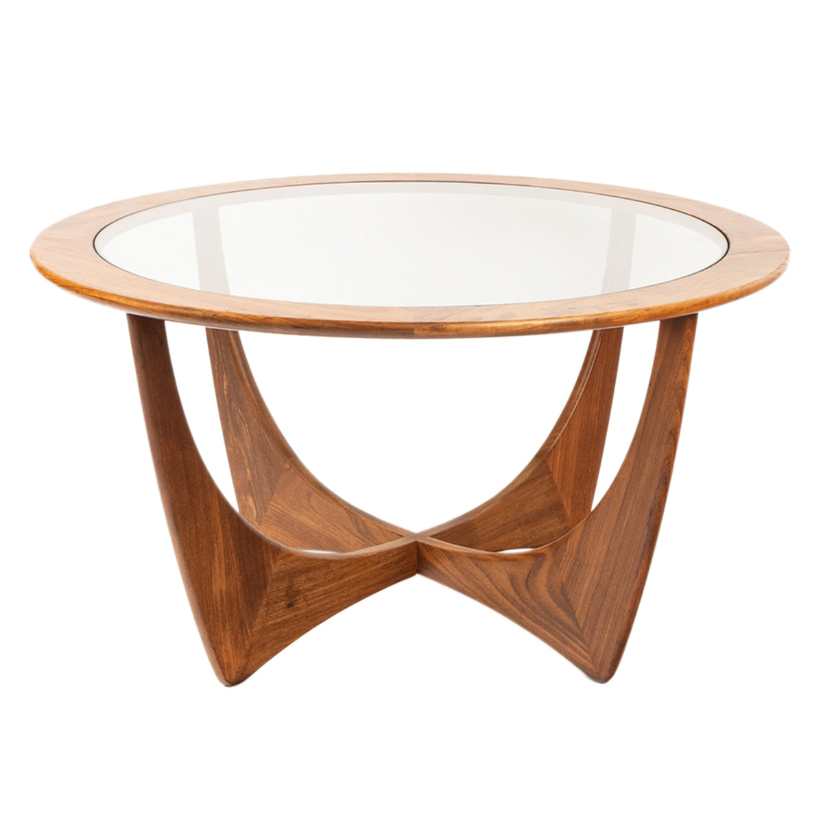 Mid Century Modern Teak Afromosia Wood Astro Rocket Coffee Table by G Plan 1965