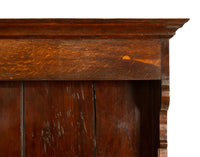 Antique 18th Century Georgian Oak Inlaid Welsh Dresser Plate Rack Sideboard 1780