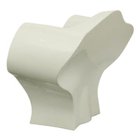 "Big Easy" Ron Arad Design for Moroso Italian Postmodern White Lounge Chair 1990