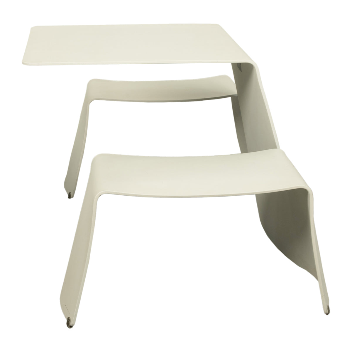 Post Modern Picnik Dining Table Seating by Xavier Lust Dirk Wynants for Extremis, 2002