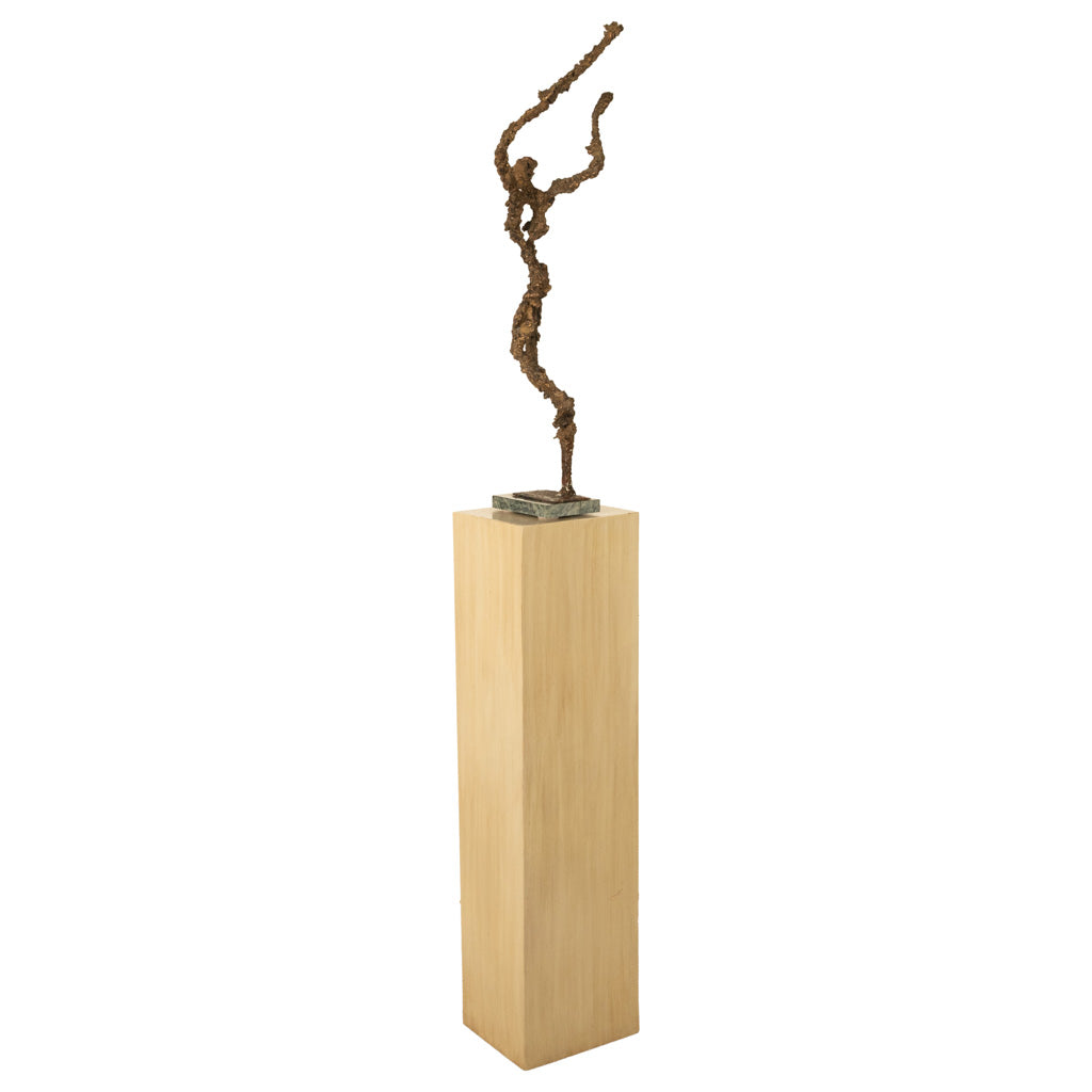 Portland Oregon Northwest Artist Large Abstract Figurative Bronze Sculpture by Frederic F. Littman, 1960