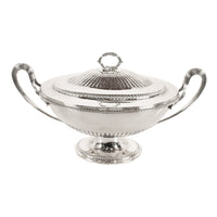 Antique George III Sterling Silver Soup Tureen Cover Benjamin Laver London 1787
