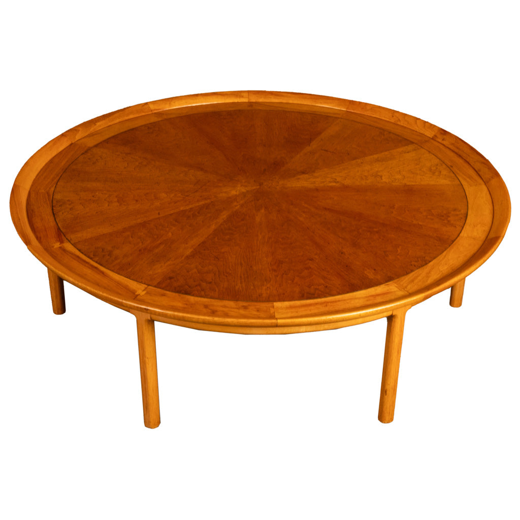 American Mid Century Modern 54" Circular Coffee Table by Tomlinson Sophisticate, 1959