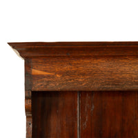 Antique 18th Century Georgian Oak Inlaid Welsh Dresser Plate Rack Sideboard 1780