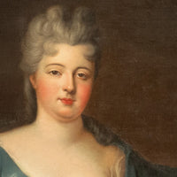 Antique 18thC Royal French Oil Painting Portrait Elizabeth Madame Palatine 1780 by Nicolas Bernard Lépicié, 1780