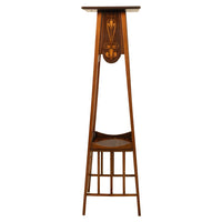 Antique Art Nouveau Inlaid Mahogany Leonard Wyburd Liberty & Co Plant Stand 1905