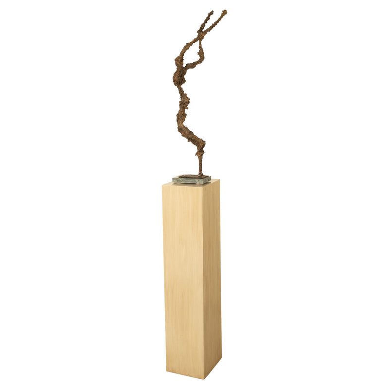 Portland Oregon Northwest Artist Large Abstract Figurative Bronze Sculpture by Frederic F. Littman, 1960