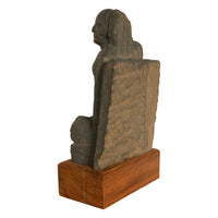 Ancient Gandhara Buddhist Carved Schist Statue of Atlas Kushan Empire 300 AD