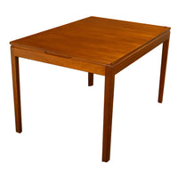 Mid Century Modern Danish Style Teak Extending Dining Table by MacIntosh 1965