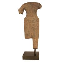 Ancient Cambodian Khmer Angkor Wat Sandstone Statue of Vishnu 12th Century CE