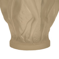 Rene Lalique Large Art Deco Opalescent Glass Crystal Vase Bacchantes Signed 1927