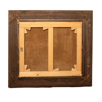 French Oil on Canvas Post Impressionist Portrait Painting Beach Sea Scene Spain by Charles Picart le Doux, 1933