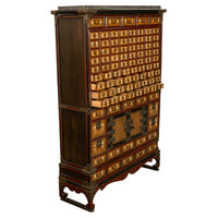 Antique Korean Elm Medicine Apothecary Cabinet Chest 88 Drawers Yakjang 1920