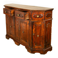 Antique Italian Walnut Baroque Credenza Buffet Side Cabinet Circa 1680 Ex de Young Museum San Francisco