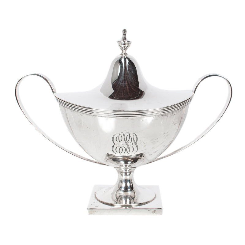 Antique American Art Deco Sterling Silver Tea Coffee Service Richard Dimes 1925