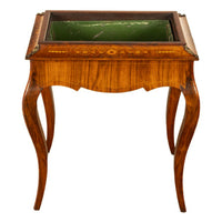 Antique French Marquetry Rosewood & Ormolu Jardiniere Wine Celarette Table 1860