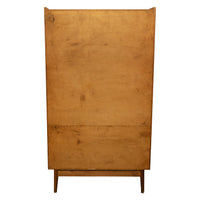 Authentic Mid Century Modern Danish Teak Bookcase Cabinet by Johannes Sorth 1965