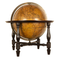 Antique Pair Georgian Terrestrial & Celestial Globes on Stands, signed  J. & W. Cary, 1802 and T. M. Bardin 1800