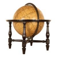 Antique Pair Georgian Terrestrial & Celestial Globes on Stands, signed  J. & W. Cary, 1802 and T. M. Bardin 1800