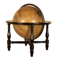 Antique Pair Georgian Terrestrial & Celestial Globes on Stands, signed  J. & W. Cary, 1802 and T. M. Bardin 1800