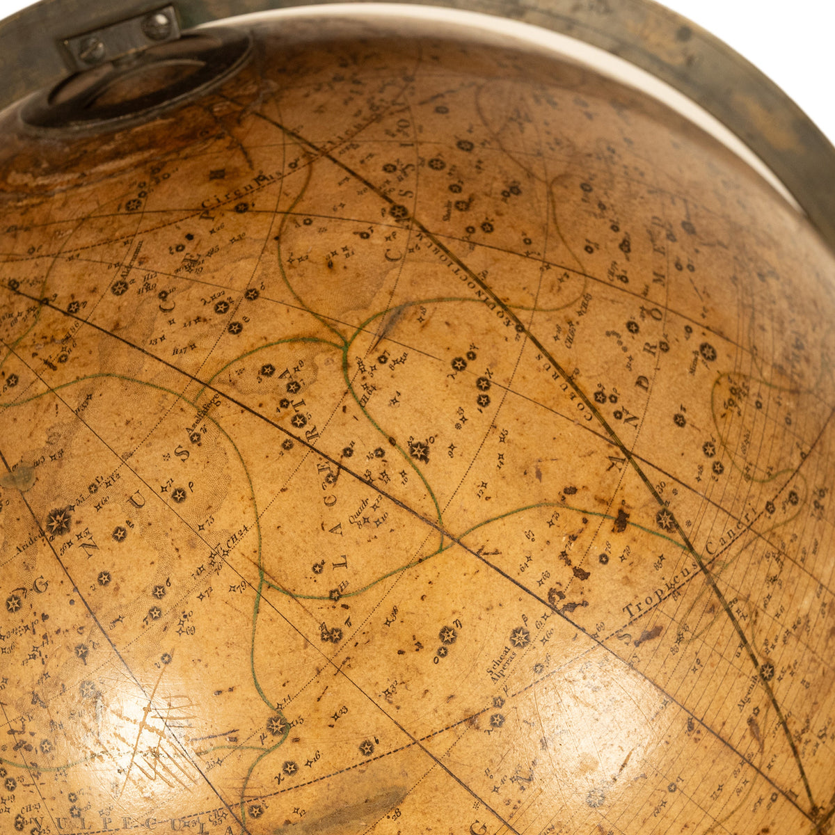 Antique Pair Georgian Terrestrial & Celestial Globes on Stands, signed  J. & W. Cary, 1802 and T. M. Bardin 1800
