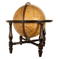 Antique Pair Georgian Terrestrial & Celestial Globes on Stands, signed  J. & W. Cary, 1802 and T. M. Bardin 1800
