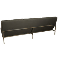 Original Mid-Century Modern 1955 Florence Knoll Parallel Bar Sofa Fully Restored