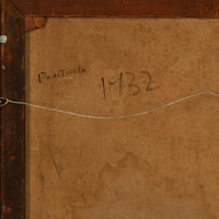 Oil Painting Puerto Rican Outsider Latin American Art "Horsemen of Apocalypse" by Juan De Prey, 1932