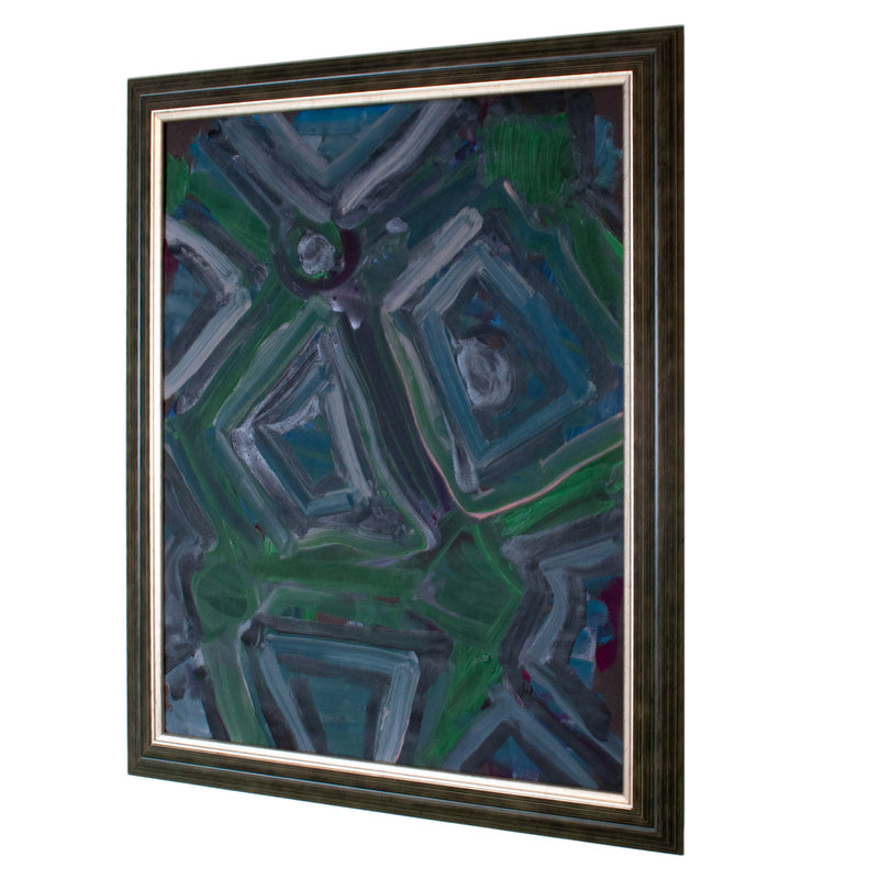 American Figurative Expressionist Abstract Oil Painting Modern Art New York by Jay Milder, 1996