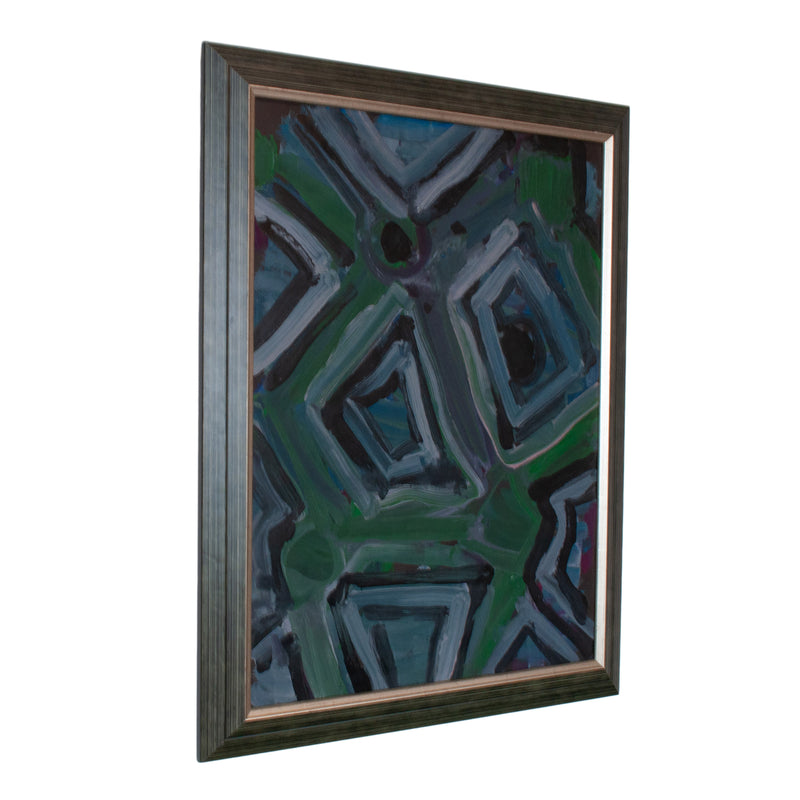 American Figurative Expressionist Abstract Oil Painting Modern Art New York by Jay Milder, 1996