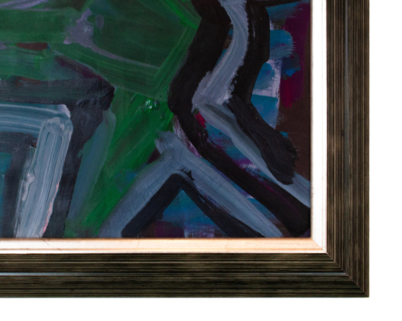 American Figurative Expressionist Abstract Oil Painting Modern Art New York by Jay Milder, 1996