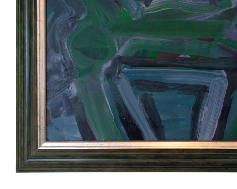 American Figurative Expressionist Abstract Oil Painting Modern Art New York by Jay Milder, 1996