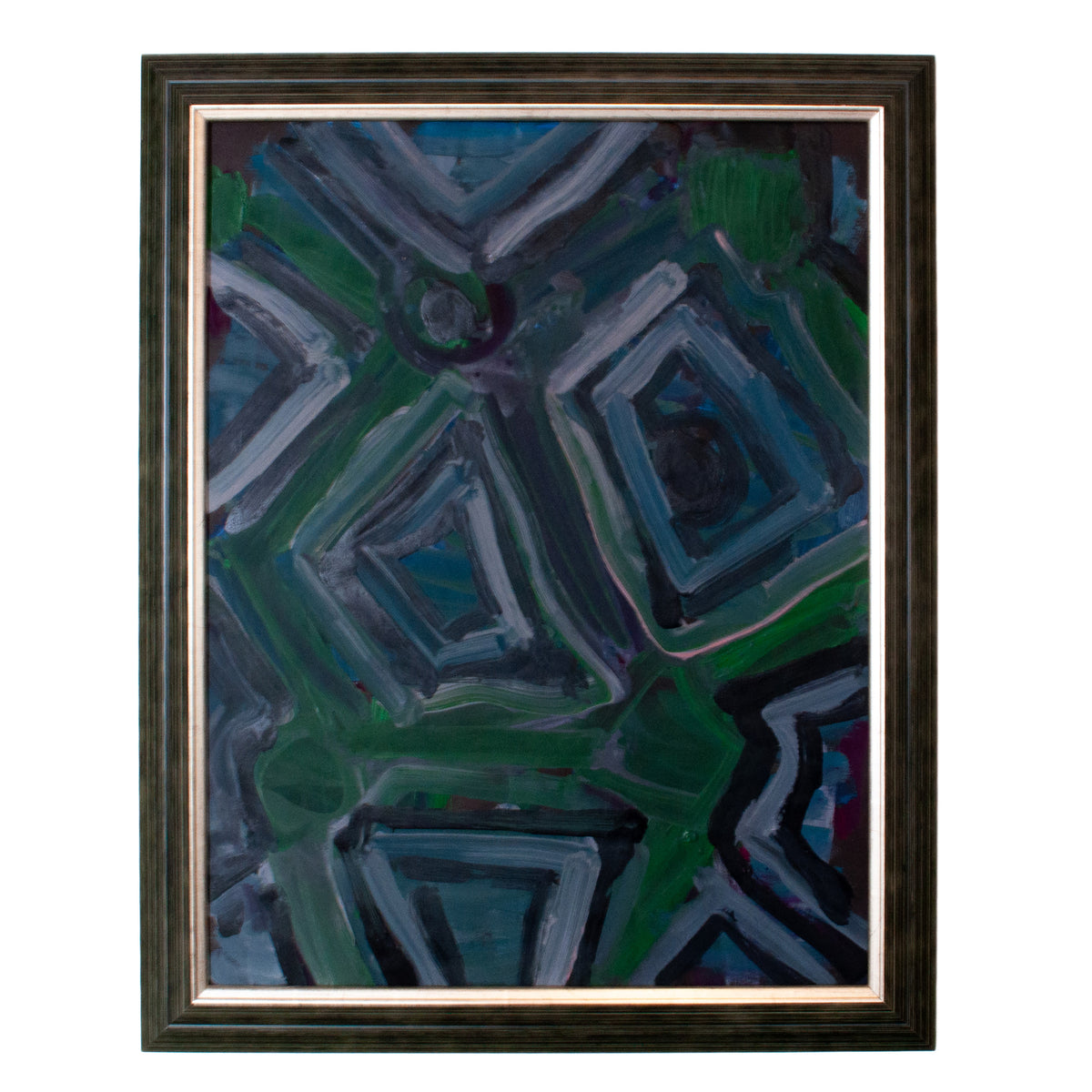 American Figurative Expressionist Abstract Oil Painting Modern Art New York by Jay Milder, 1996