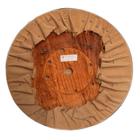 Abstract American Modernist Geometric Oil on Canvas Circular Painting New York by Pierre Clerk, 1968