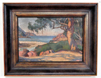 George Robert Le Ricolais (1894 - 1977) Oil on Canvas