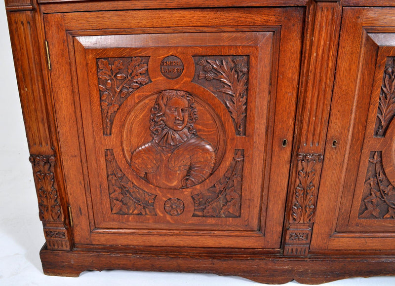 Fine Antique Bookcase, Circa 1860