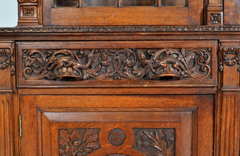 Fine Antique Bookcase, Circa 1860