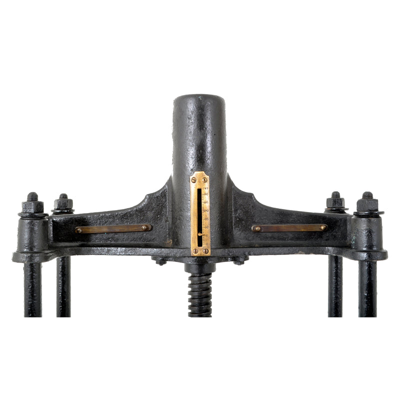 Antique English Cast Iron Cheese Press by Thomas Corbett of Shrewsbury, circa 1880