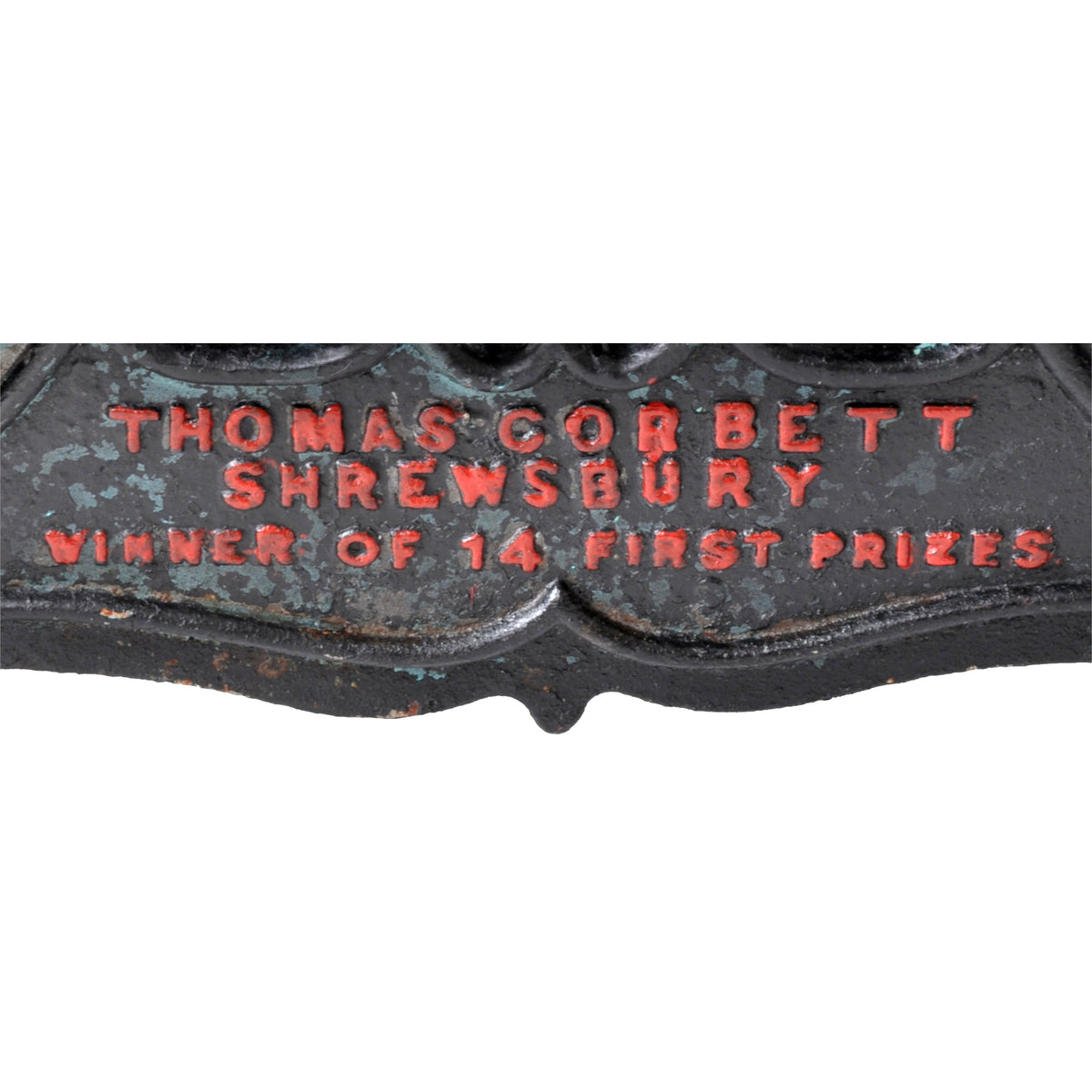 Antique English Cast Iron Cheese Press by Thomas Corbett of Shrewsbury, circa 1880
