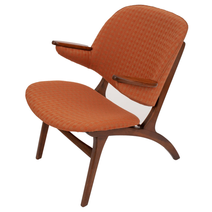 Original Mid-Century Modern Arm Chair by Edward Matthes for N A Jorgenson 1950's