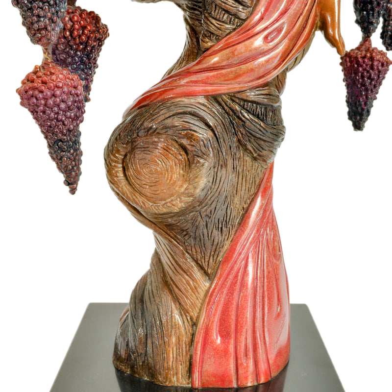 Art Deco " Heat " Bronze Female Figure Statue Sculpture Limited Edition Erté