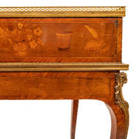 Antique Louis XV Ormolu Marquetry Bonheur Du Jour Desk Roger Vandercruse 1780