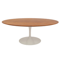 Eero Saarinen Mid-Century Knoll Studio Tulip Pedestal Coffee Table 1956 Signed