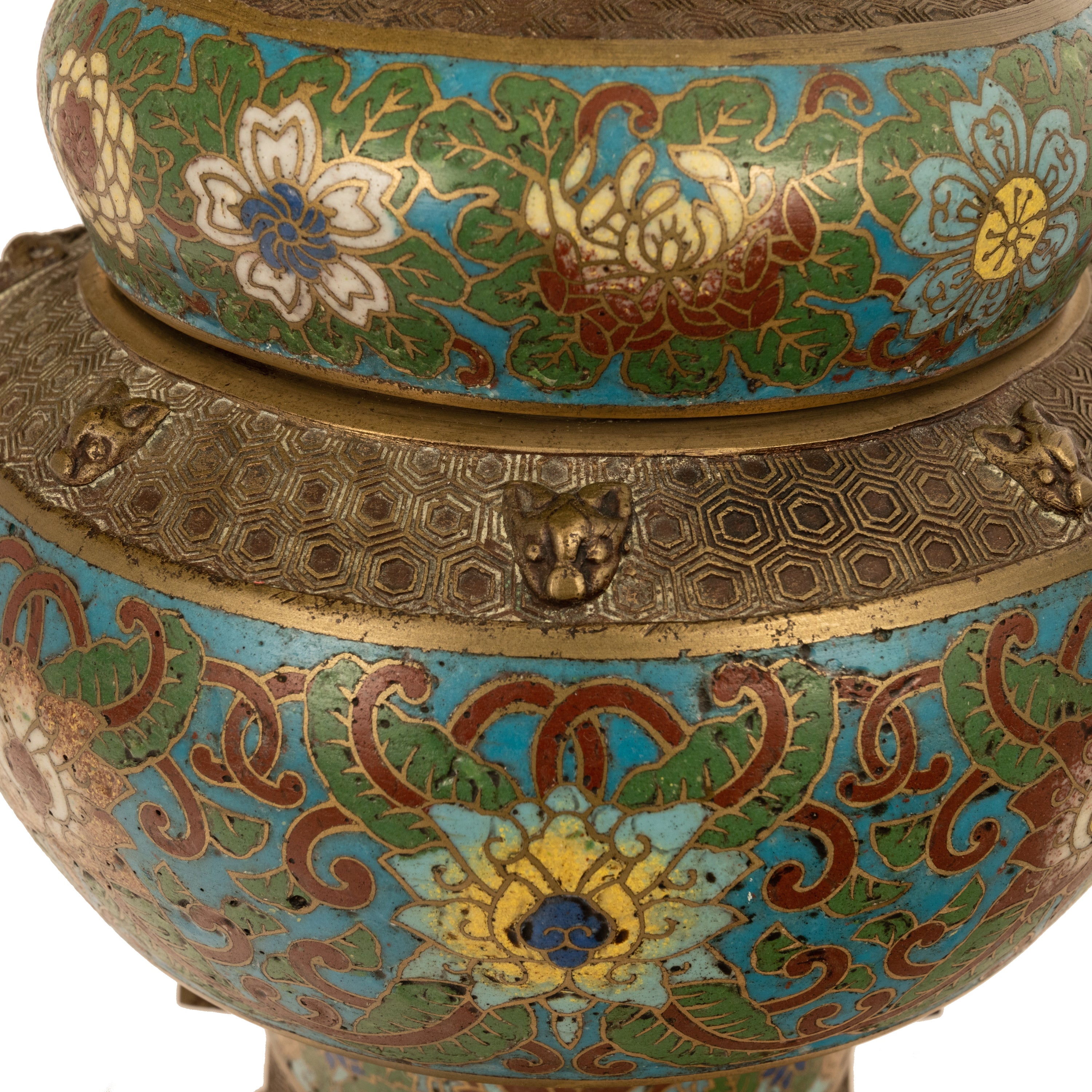 Antique Chinese sold Cloisonné Censer