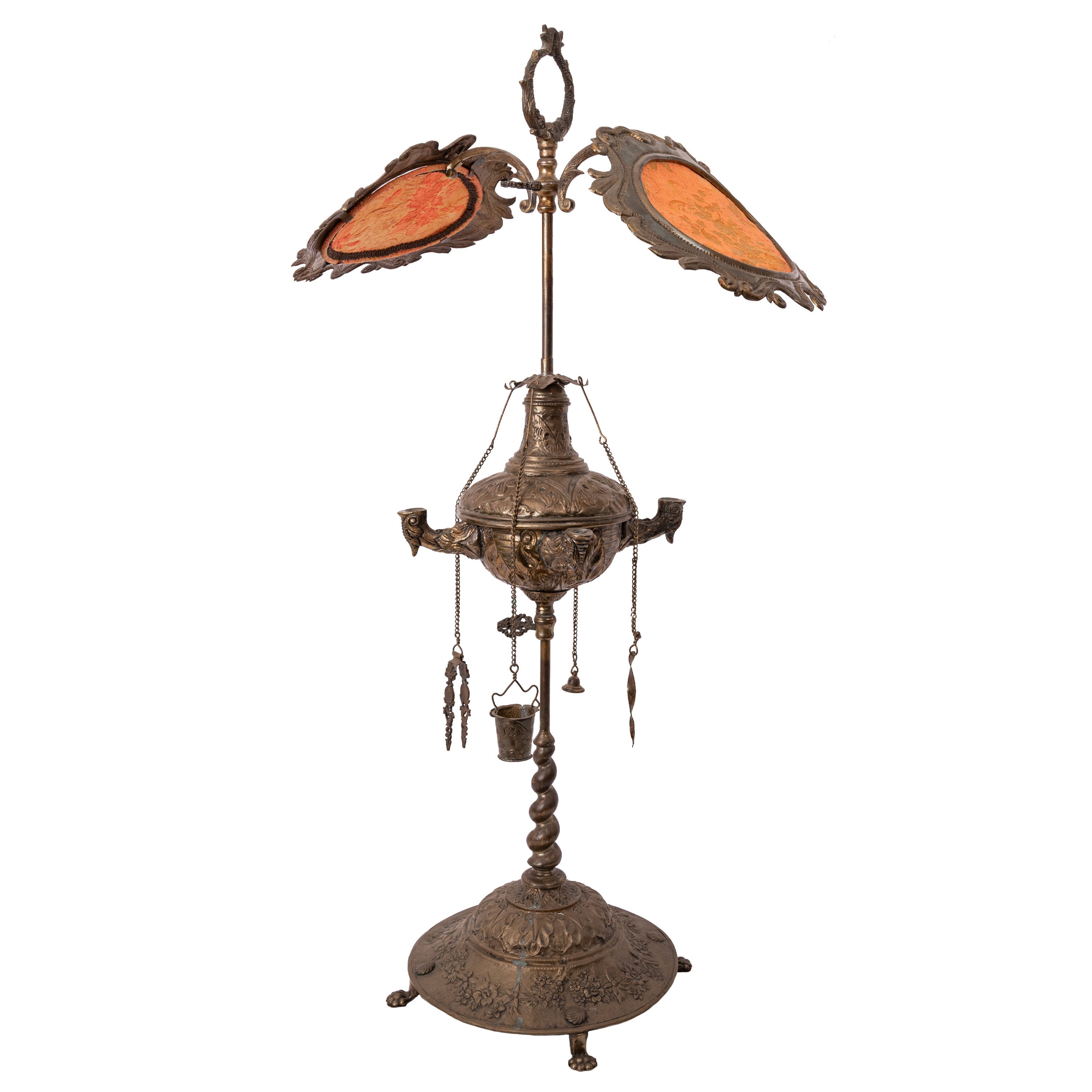 Antique Italian Renaissance Brass Lucerne Florentine