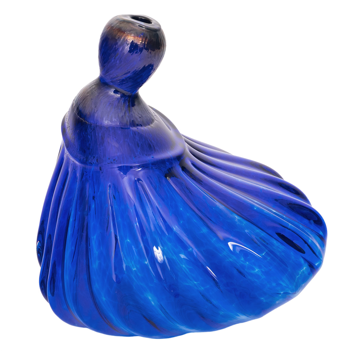 Dale Chihuly Skagit Blue Pilchuck Aerial Hand Blown Glass Sculpture Signed, 1996