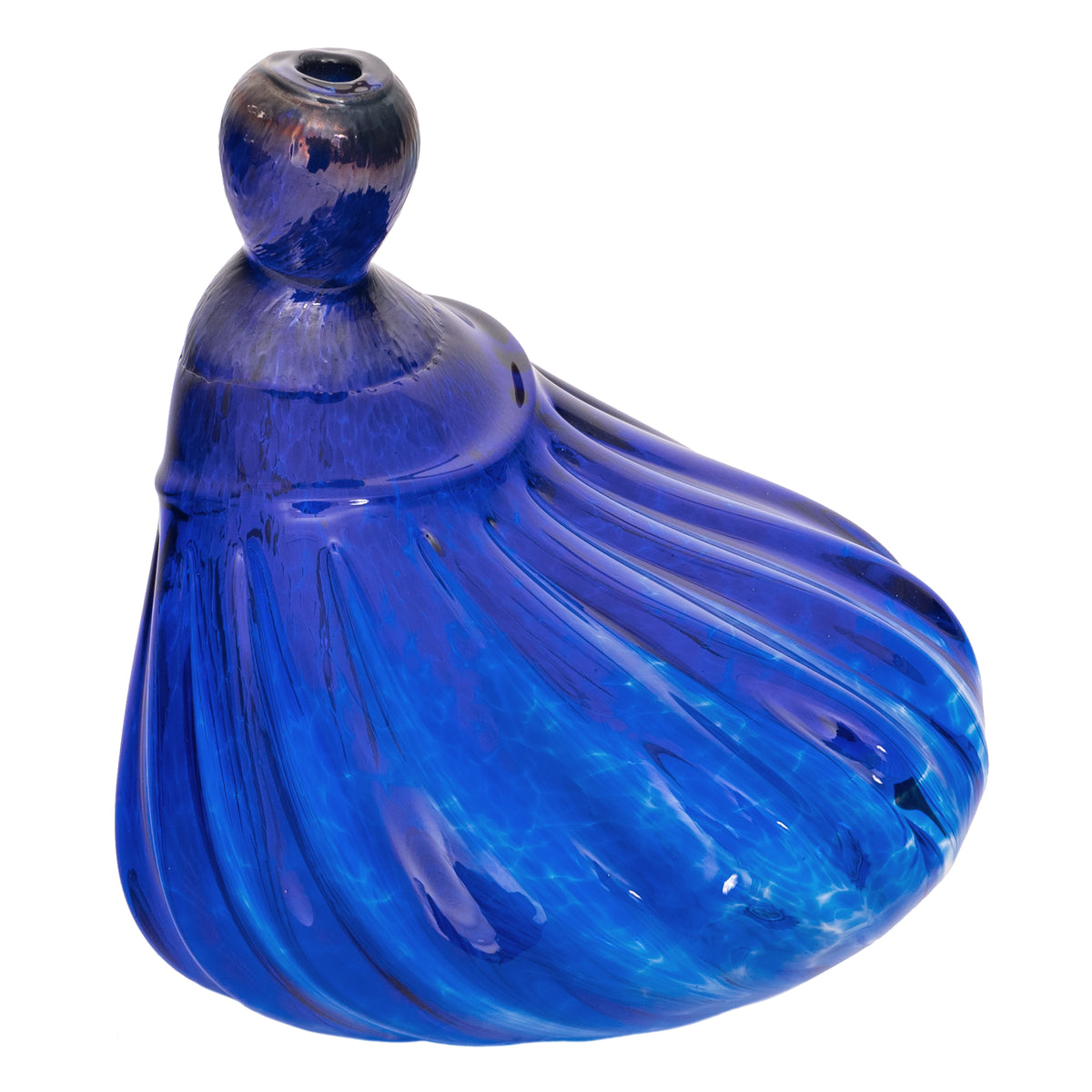 Dale Chihuly Skagit Blue Pilchuck Aerial Hand Blown Glass Sculpture Signed, 1996