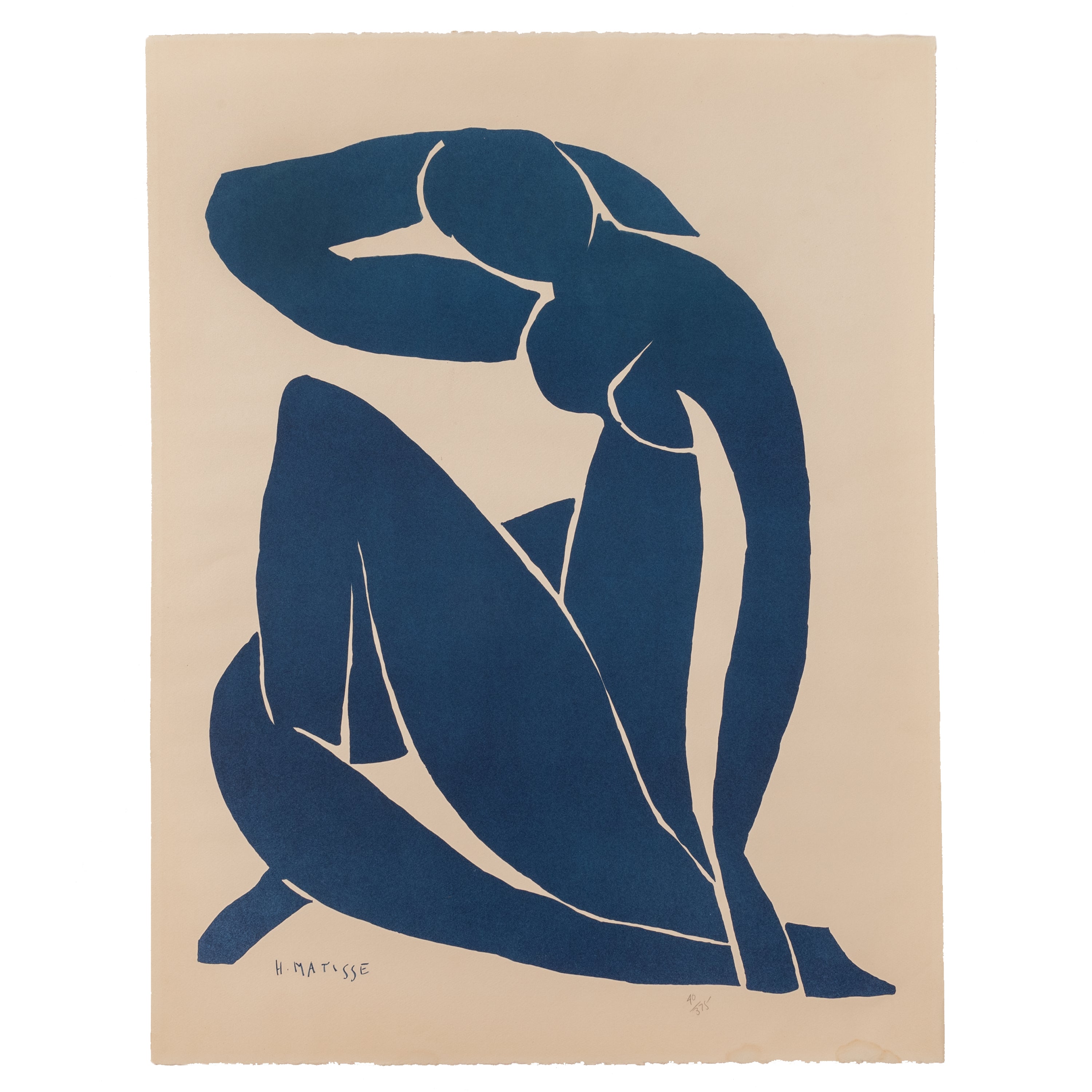 H. Matisse 1952 複製シルクスクリーンアート H. Matisse 1952 複製シルクスクリーンアート - メルカリ